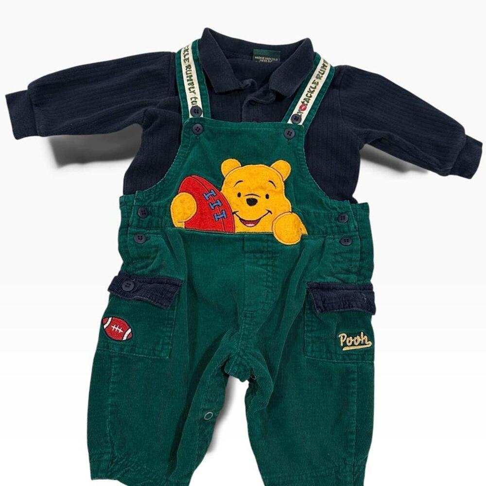 Vintage Winnie the Pooh Overalls 6-9M
